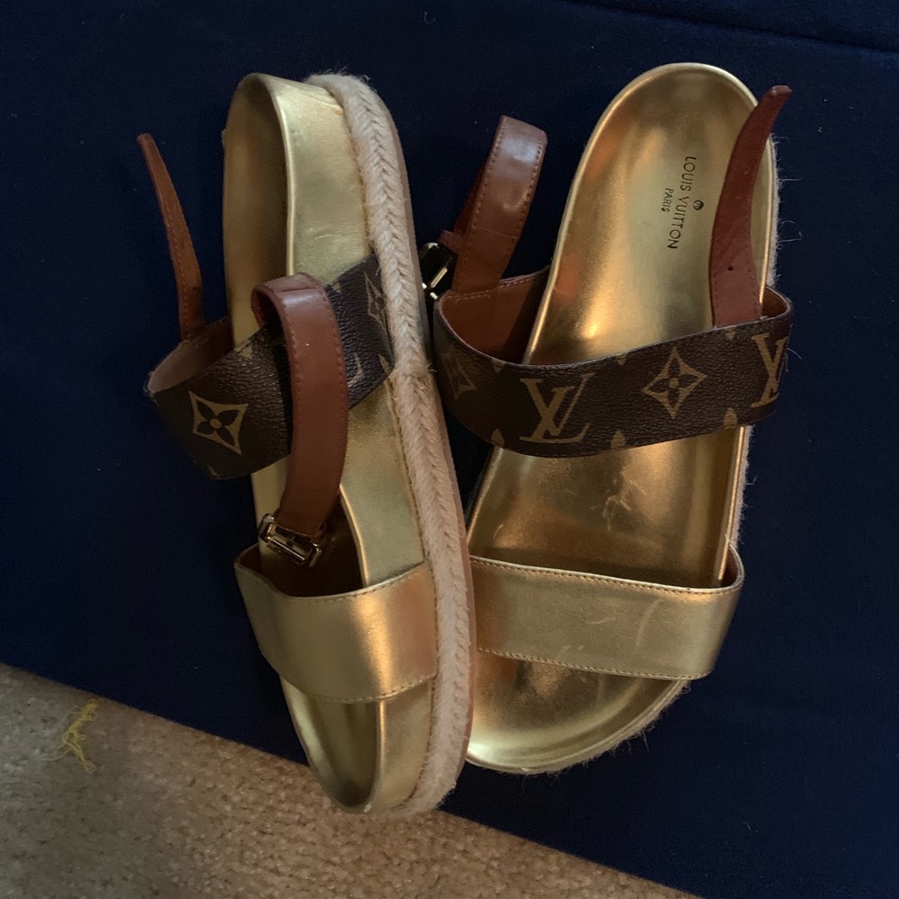 LV espadrilles